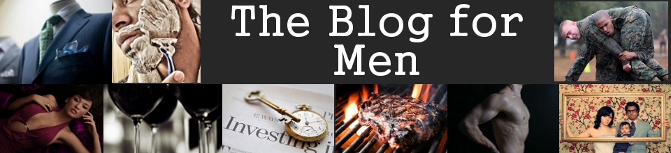 The Blog for Men header image